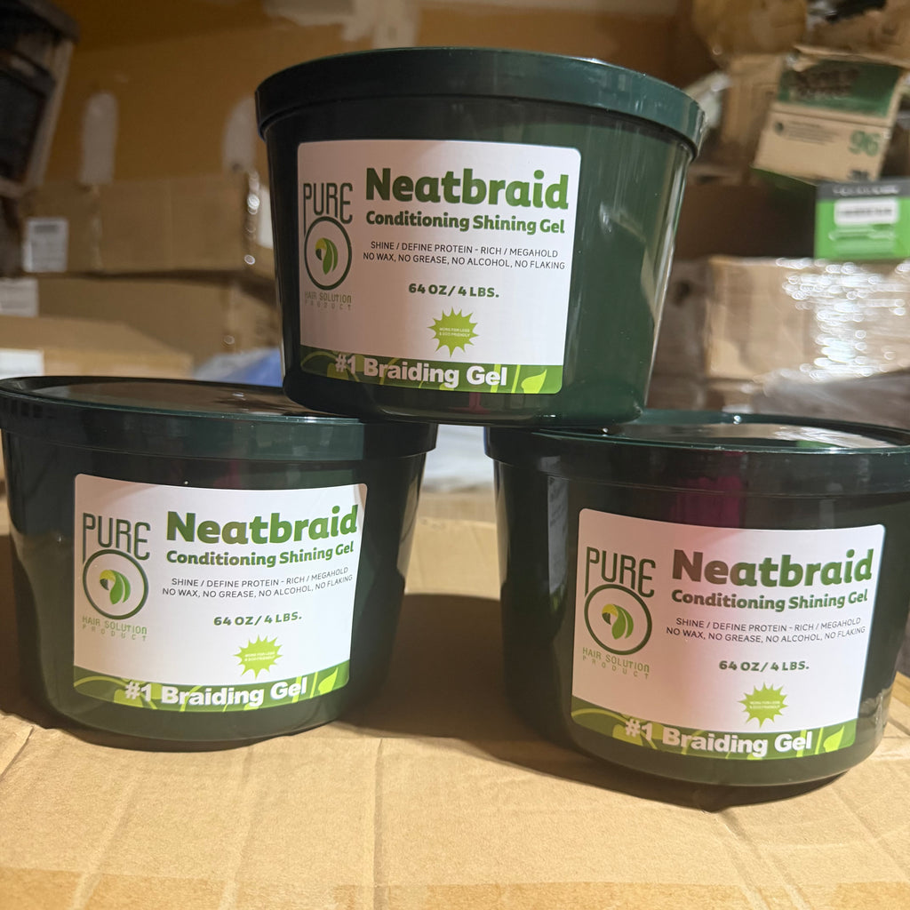 Pure neat braid gel 64oz