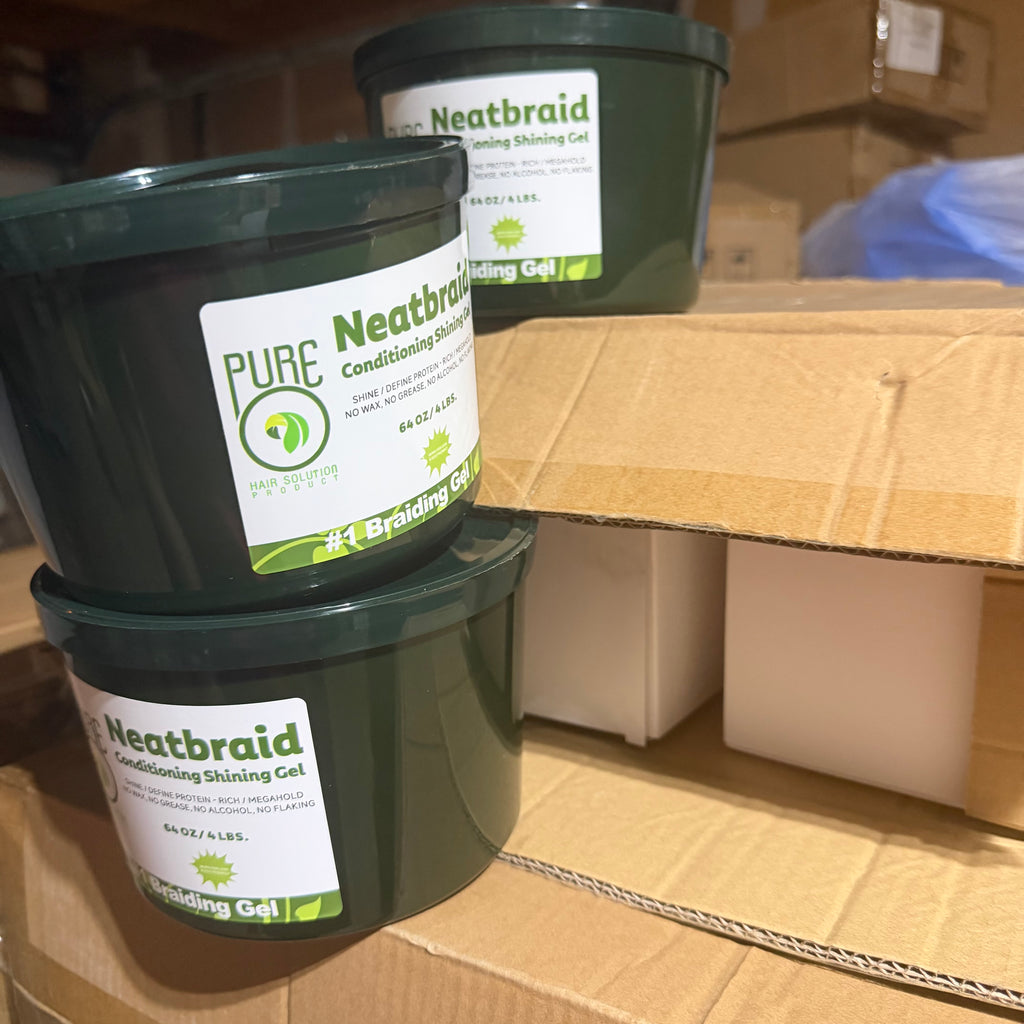 Pure neat braid gel 64oz