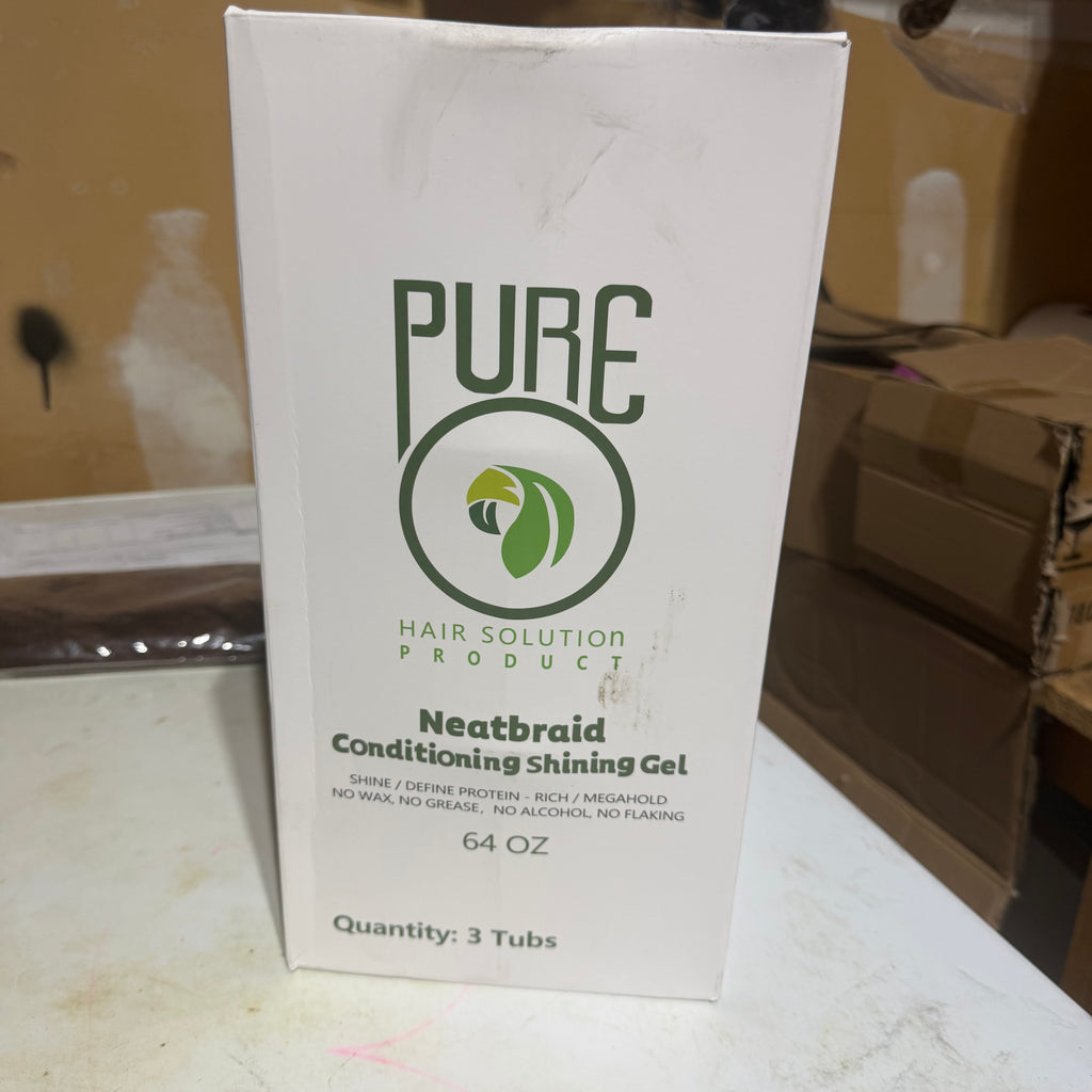Pure neat braid gel 64oz